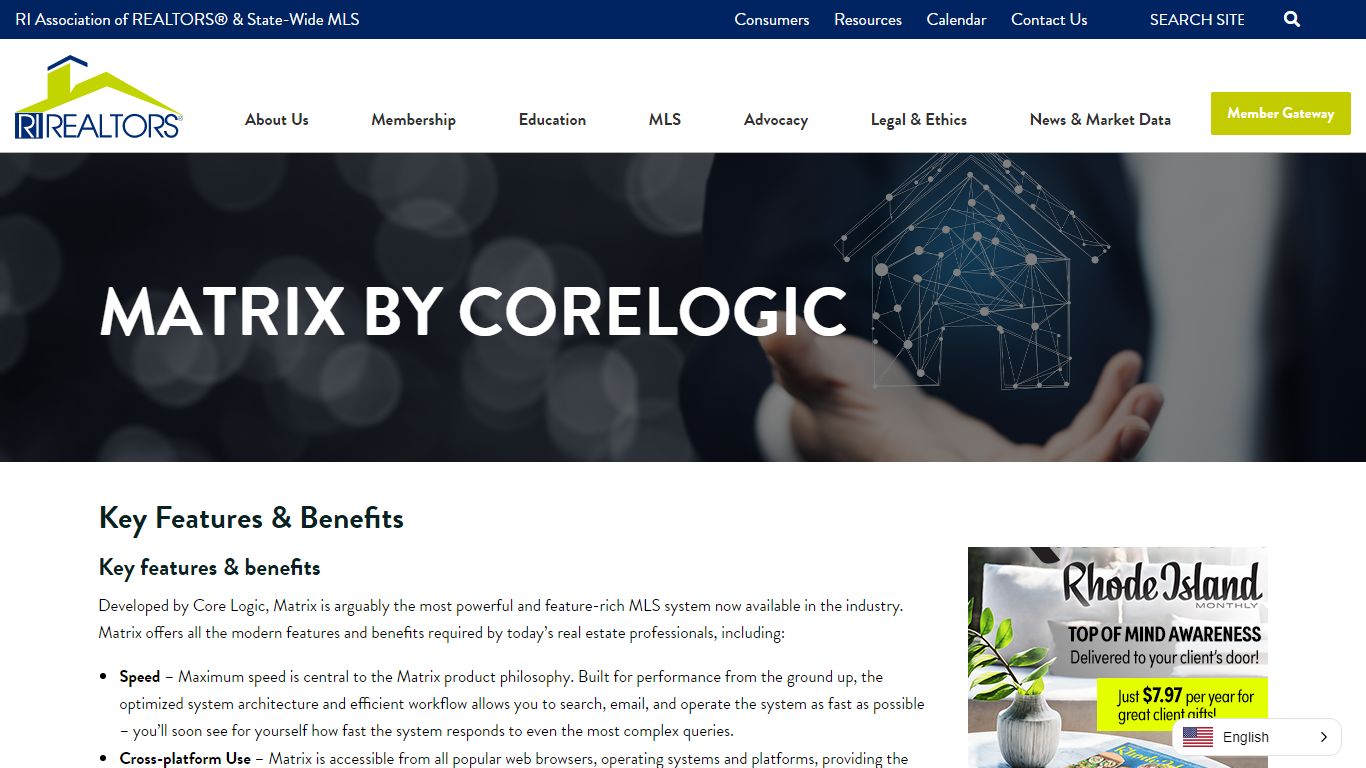 Matrix by CoreLogic - Rhode Island Association of REALTORS®